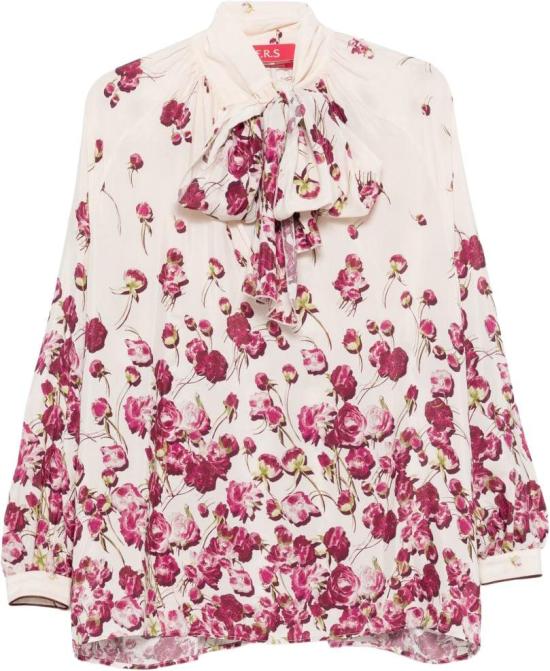 26FW 폴 레스트레스 슬리퍼스 블라우스 CA001043TE00929436 WHITE