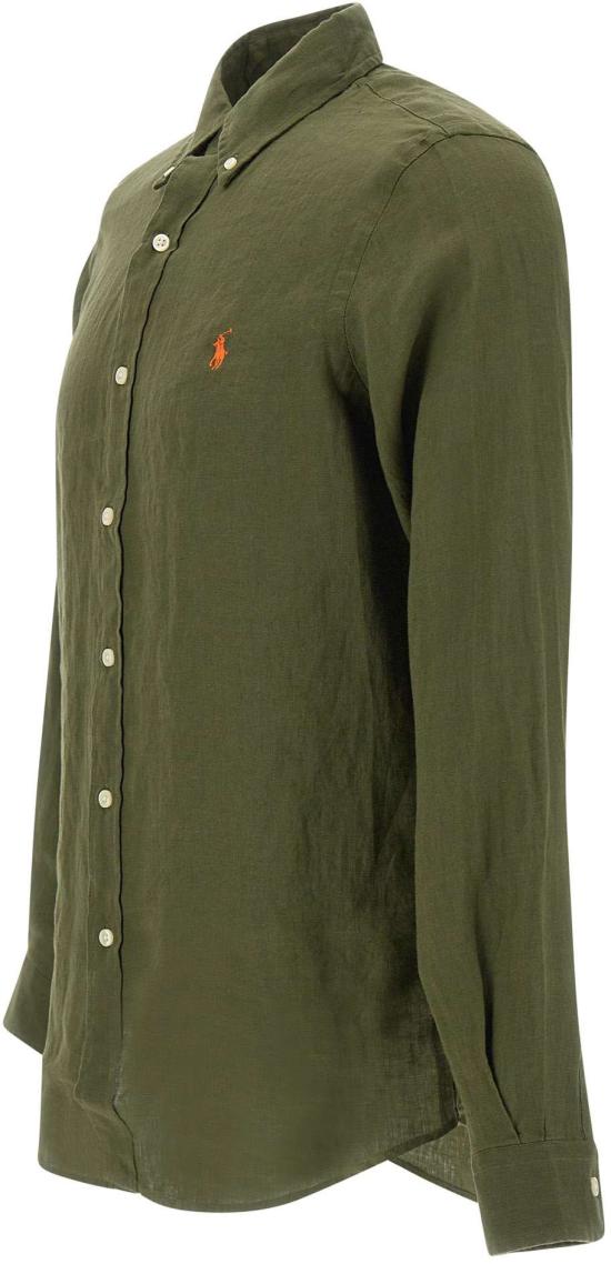 26SS 랄프 로렌 긴팔 셔츠 710966294004 DONKERGREEN - RALPH LAUREN
