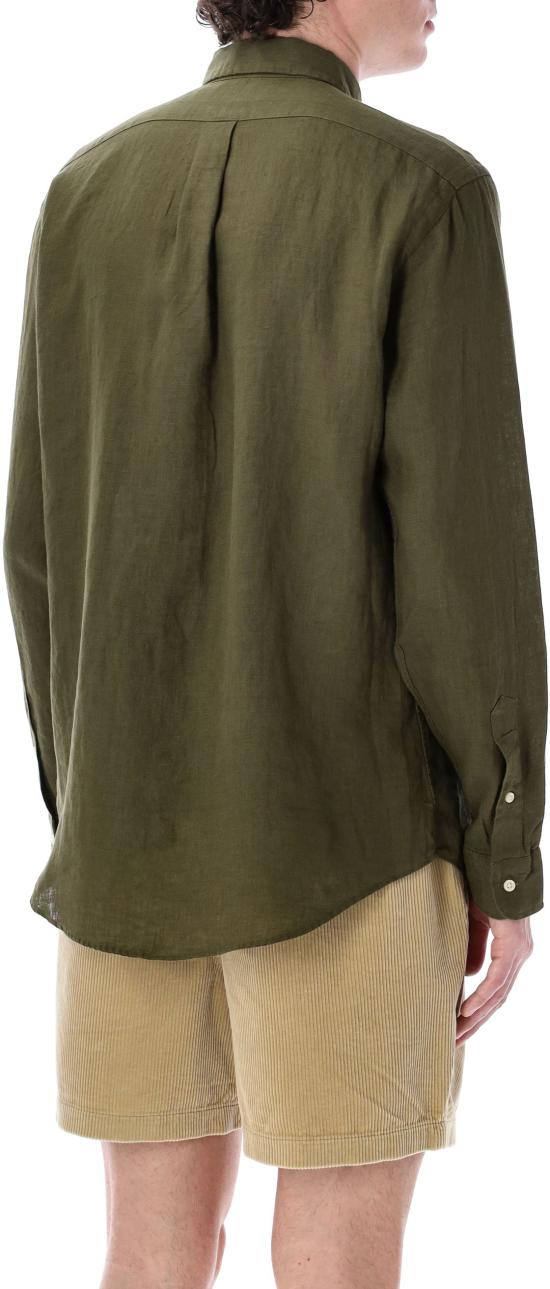 26SS 랄프 로렌 긴팔 셔츠 710966294004 DONKERGREEN - RALPH LAUREN