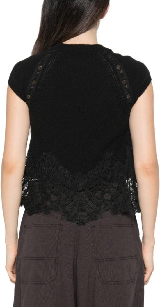 26FW 에르마노 설비노 블라우스 D495L307APTPYU95708 BLACK - ERMANNO SCERVINO