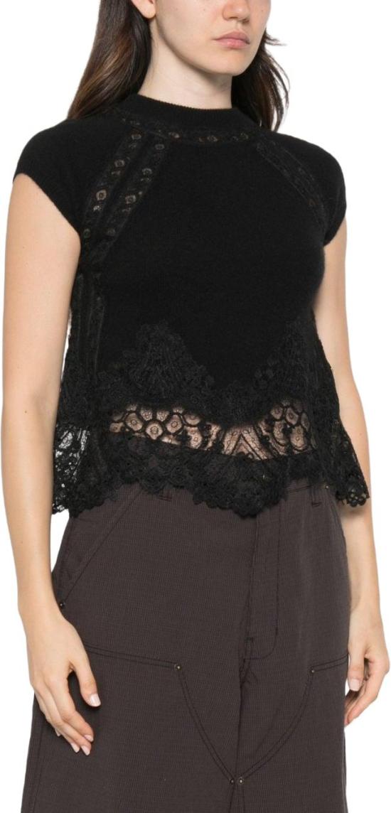 26FW 에르마노 설비노 블라우스 D495L307APTPYU95708 BLACK - ERMANNO SCERVINO