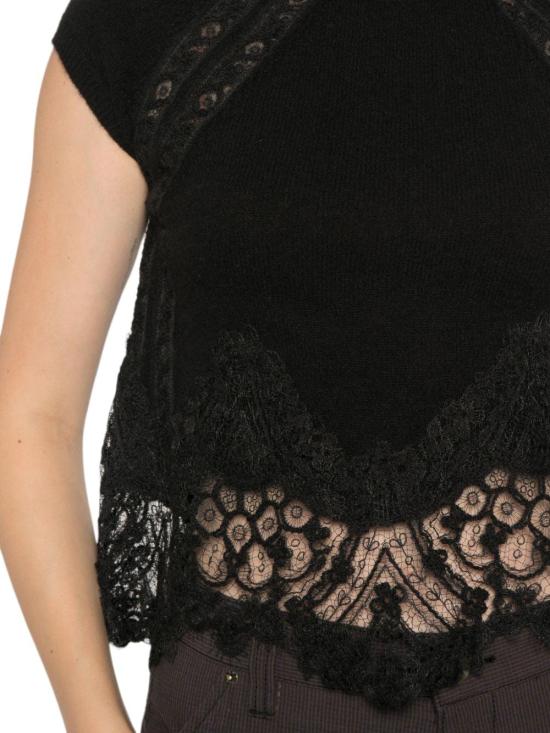 26FW 에르마노 설비노 블라우스 D495L307APTPYU95708 BLACK - ERMANNO SCERVINO