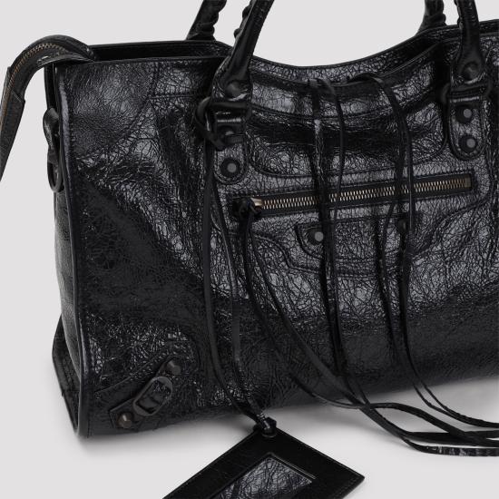 26FW 발렌시아가 르 시티 백 865760 2ACFH 1000 BLACK - BALENCIAGA