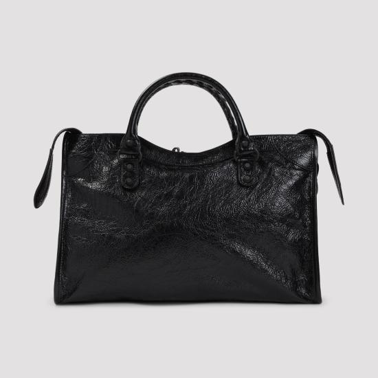 26FW 발렌시아가 르 시티 백 865760 2ACFH 1000 BLACK - BALENCIAGA