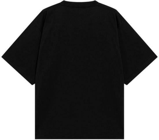 26FW 발렌시아가 더 도어 오버사이즈 티셔츠 871733TUVO41000 BLACK - BALENCIAGA