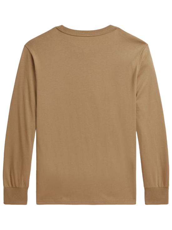 26FW [키즈] 랄프 로렌 티셔츠 323B27277 001 CAMEL - RALPH LAUREN