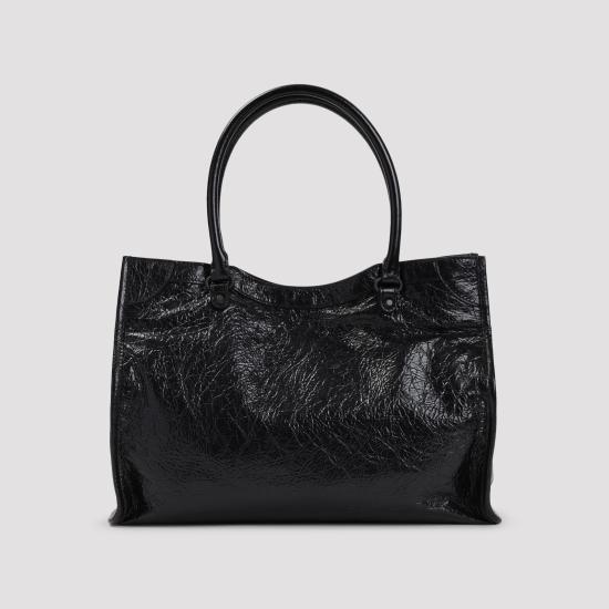 26FW 발렌시아가 르 시티 토트백 852609 2ABEK 1000 BLACK - BALENCIAGA