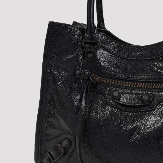 26FW 발렌시아가 르 시티 토트백 852608 2ABEK 1000 BLACK - BALENCIAGA