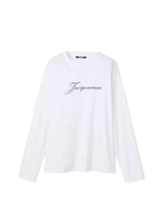 26FW 자크뮈스 긴팔 티셔츠 26HTSU00351AJ00289 WHITE 100