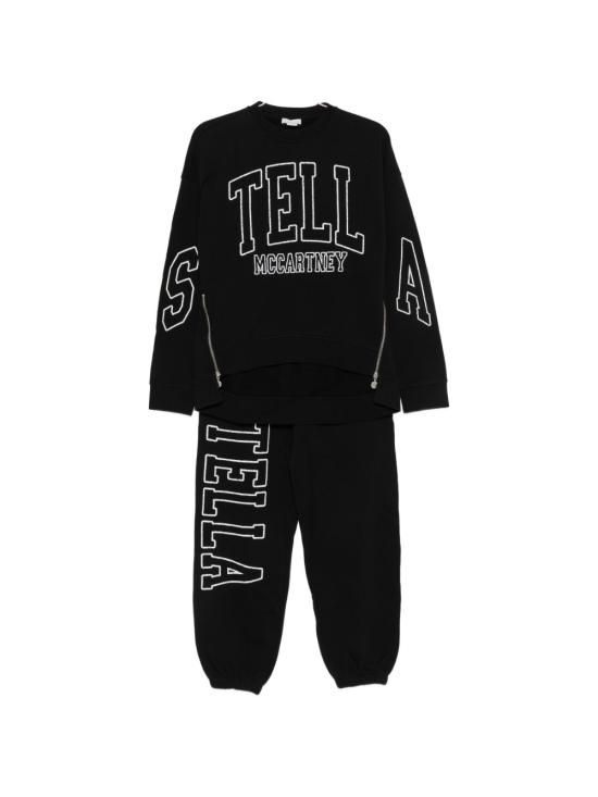 25FW [키즈] 스텔라 맥카트니 트레이닝 웨어 TX3A60 Z0453961 Black white
