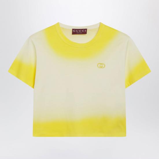 26SS 구찌 반팔 티셔츠 838009XJHQ7 7013 YELLOW