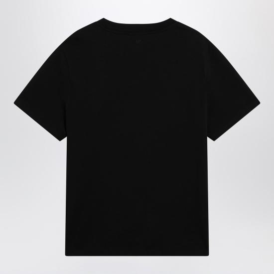 26FW 아미 스몰 하트 로고 티셔츠 BFUTS035U724 001 BLACK - AMI