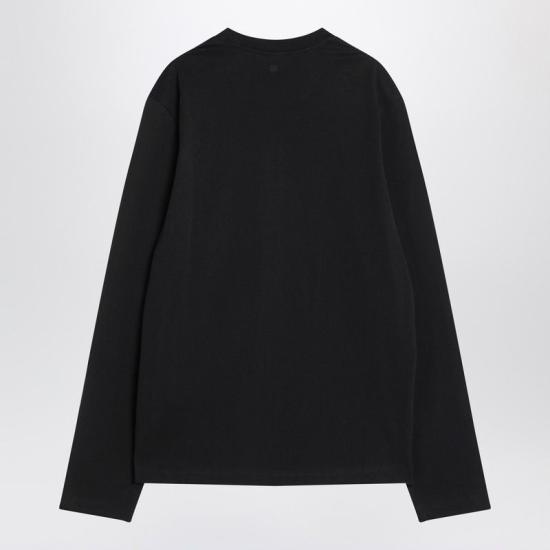 26FW 아미 긴팔 티셔츠 BFUTS235U724 001 BLACK - AMI