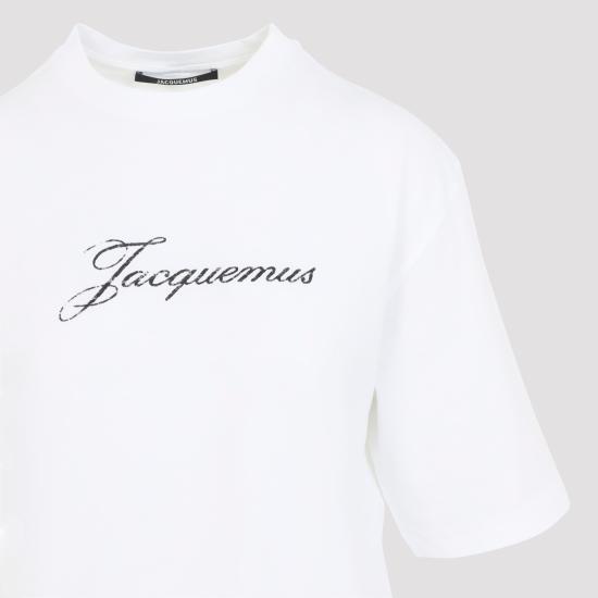 26FW 자크뮈스 자크뮈스 티셔츠 TSW00596AJ00289 100 WHITE - JACQUEMUS