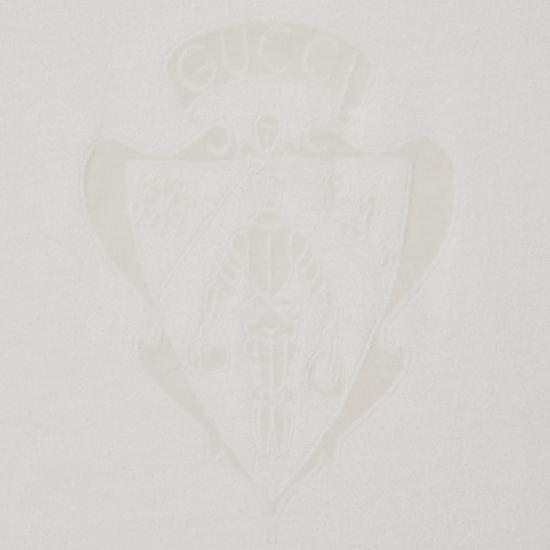 26SS 구찌 크레스트 코튼 저지 티셔츠 867084XJHTY 9003 WHITE - GUCCI