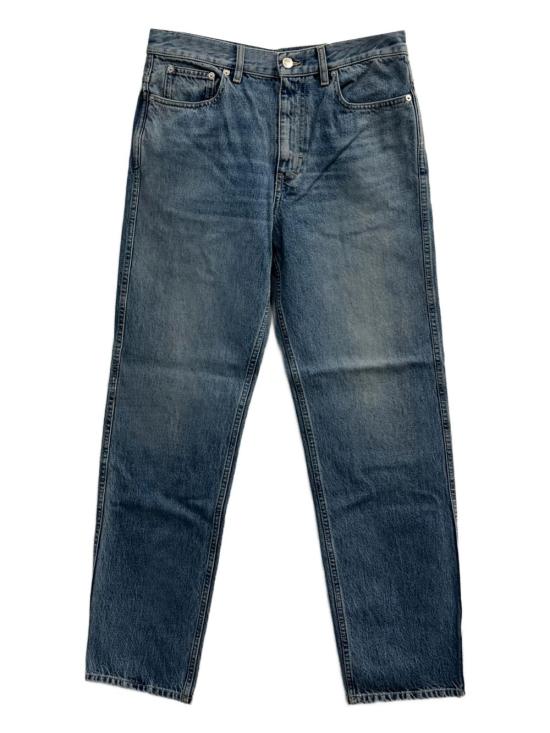 26SS 구찌 슬림 핏 코튼 데님 팬츠 844629XDDD2 4009 LIGHT BLUE