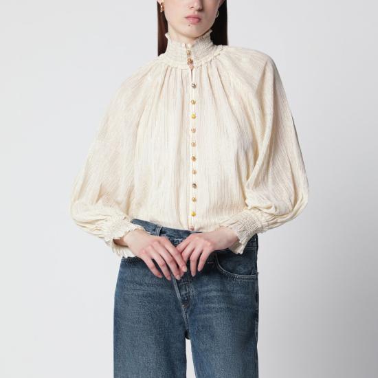 26FW 짐머만 블라우스 9074TSS261CO CR BEIGE