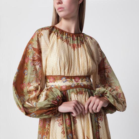 26FW 짐머만 롱 원피스 5947DSS262CO CK MULTICOLOR - ZIMMERMANN