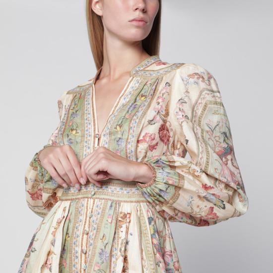 26FW 짐머만 미디 원피스 0932DSS264LI ST MULTICOLOR - ZIMMERMANN