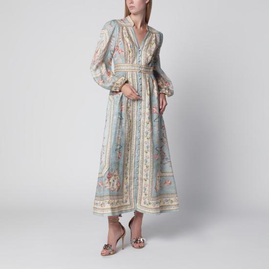26FW 짐머만 롱 원피스 3501DSS264LI BT MULTICOLOR