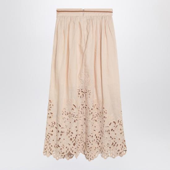  짐머만 롱 스커트 1745SRS251LI CR BEIGE - ZIMMERMANN