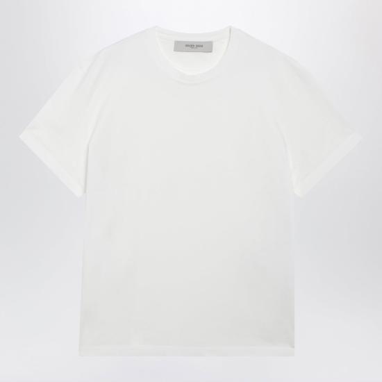 26FW 골든구스 반팔 티셔츠 GMP01220P000638 10363 WHITE