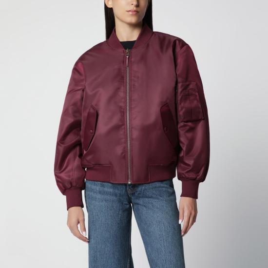 26FW 애니빙 봄버 자켓 A0110490PL BGN28 BURGUNDY