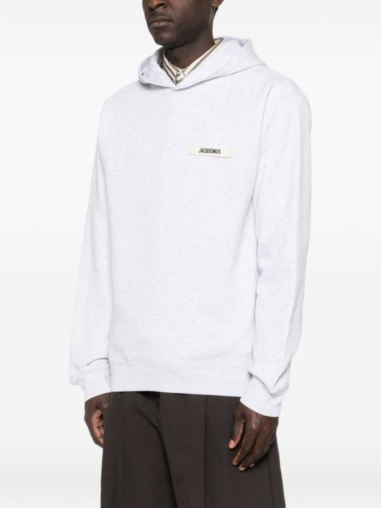 26FW 자크뮈스 그로그랭 후드 티셔츠 HOM00247AJ00126 950 GREY - JACQUEMUS