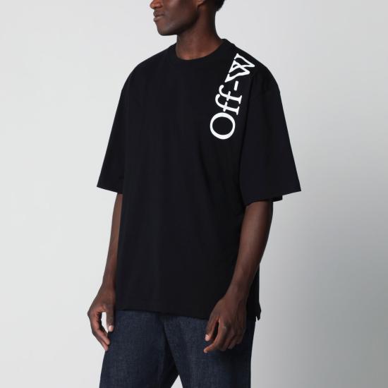 26FW 오프화이트 반팔 티셔츠 OMAA120F26JER010 0001 BLACK