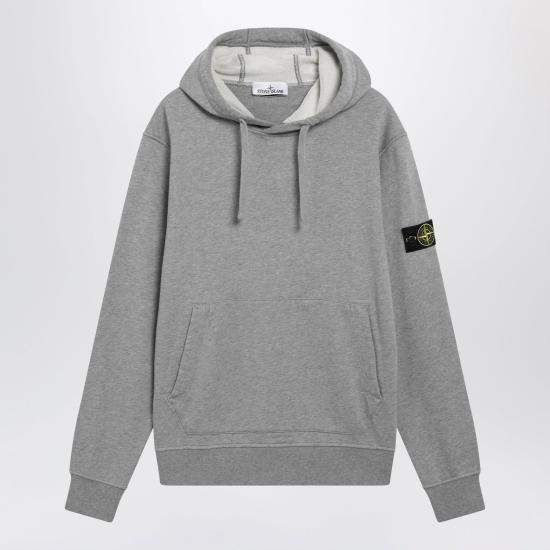 26FW 스톤 아일랜드 후드 티셔츠 S156100062S0M51 V0M64 GREY