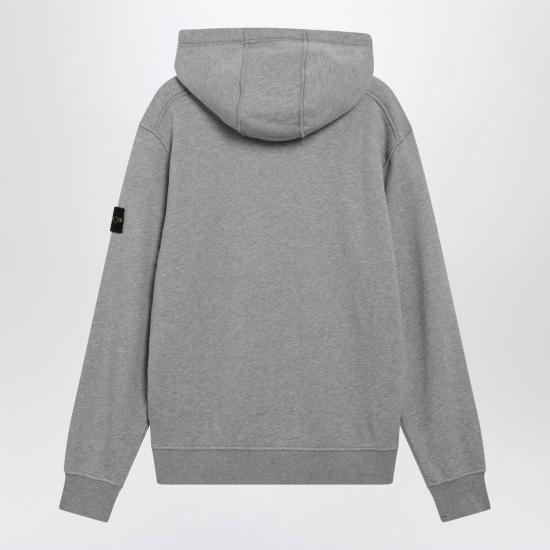 26FW 스톤 아일랜드 후드 티셔츠 S156100062S0M51 V0M64 GREY - STONE ISLAND