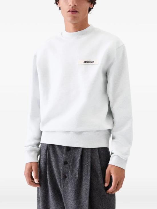 26FW 자크뮈스 그로그랭 스웨트 셔츠 SSM00206AJ00126 950 GREY - JACQUEMUS