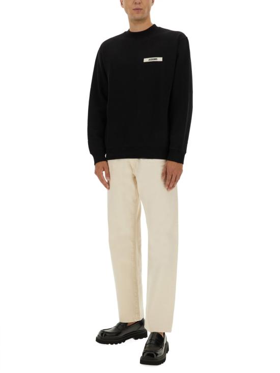 26FW 자크뮈스 그로그랭 스웨트 셔츠 SSM00206AJ00126 990 BLACK - JACQUEMUS