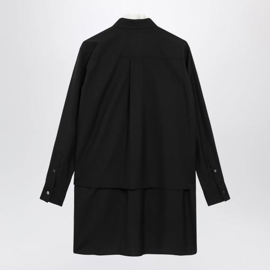 26FW 사카이 미디 원피스 2608566CO 001 BLACK - SACAI