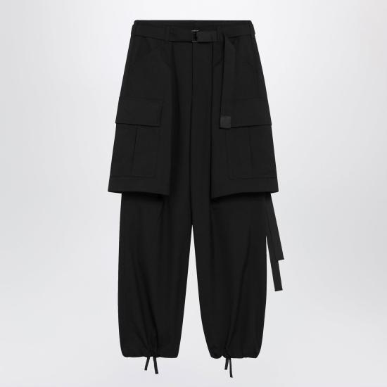 26FW 사카이 스트레이트 팬츠 2608571NY 001 BLACK