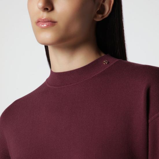 26FW 애니빙 스웨터 A0812717VI BGN28 BURGUNDY - ANINE BING