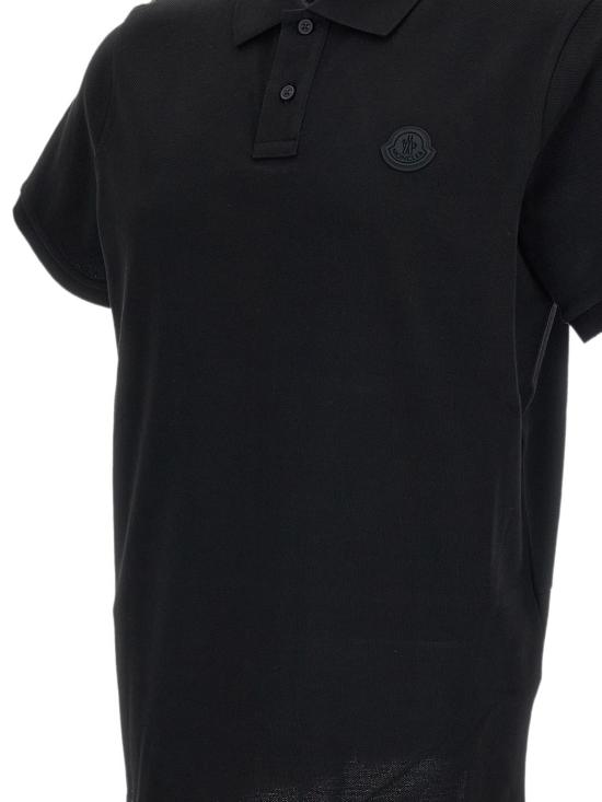 26FW 몽클레어 폴로 티셔츠 8A0001084556 999 BLACK - MONCLER
