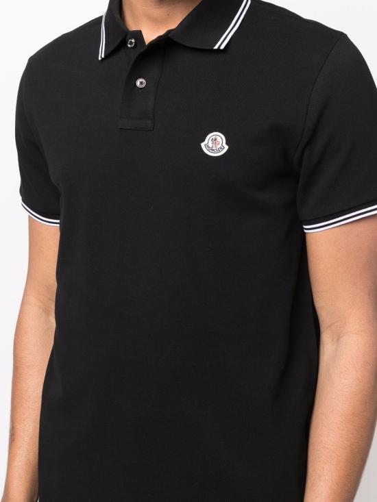 26FW 몽클레어 폴로 티셔츠 8A0001084556 999 BLACK - MONCLER