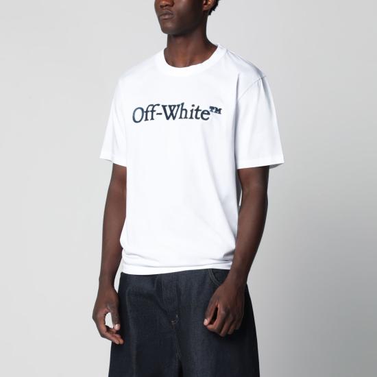 26FW 오프화이트 반팔 티셔츠 OMAA16MF26JER005 1000 WHITE