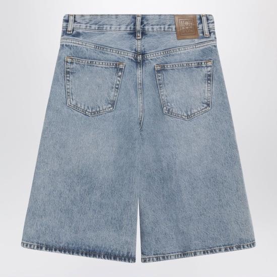26FW 토템 데님 숏팬츠 263WRB0382FB0423 305 LIGHT BLUE - TOTEME