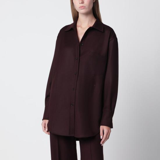 26FW 빅토리아 베컴 블라우스 1326WSH007515AWO AC PURPLE