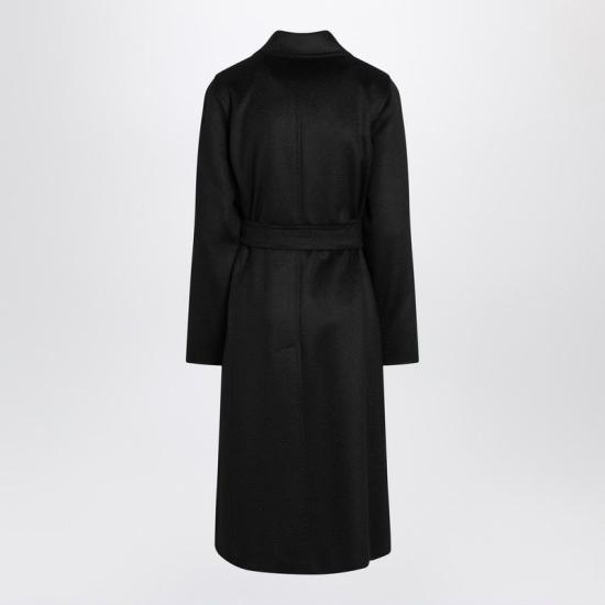 26FW 막스마라 마누엘라 아이콘 코트 MANUELAWO 002 BLACK - MAX MARA