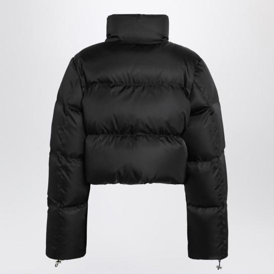 26FW 프라다 크롭 리나일론 다운 재킷 크롭 리나일론 다운 재킷 29D056OOO1WQ8 F0002 BLACK - PRADA