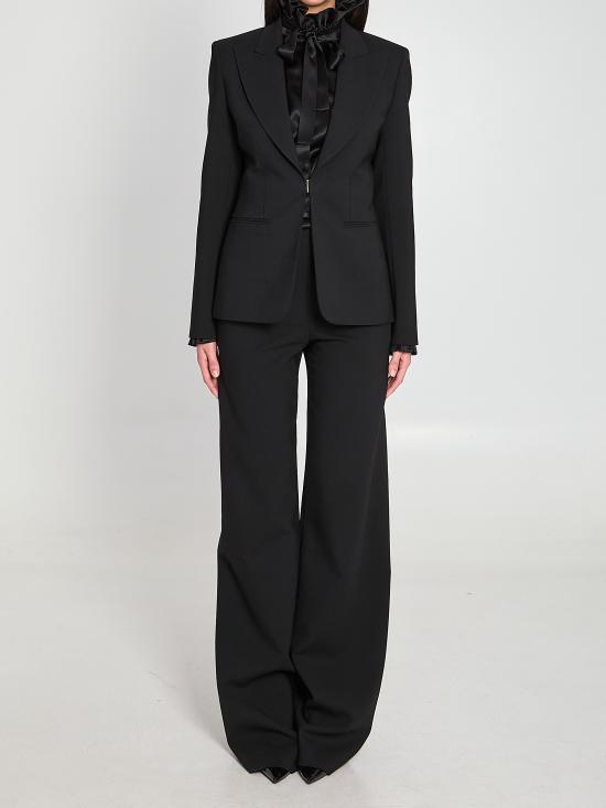 26SS 구찌 테크니컬 스트레치 울 재킷 864253ZAUPG 1000 BLACK - GUCCI
