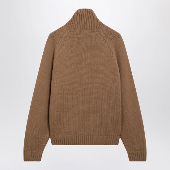 26FW 톰포드 집업 니트 KFL017YMW167 EBN BEIGE - TOMFORD