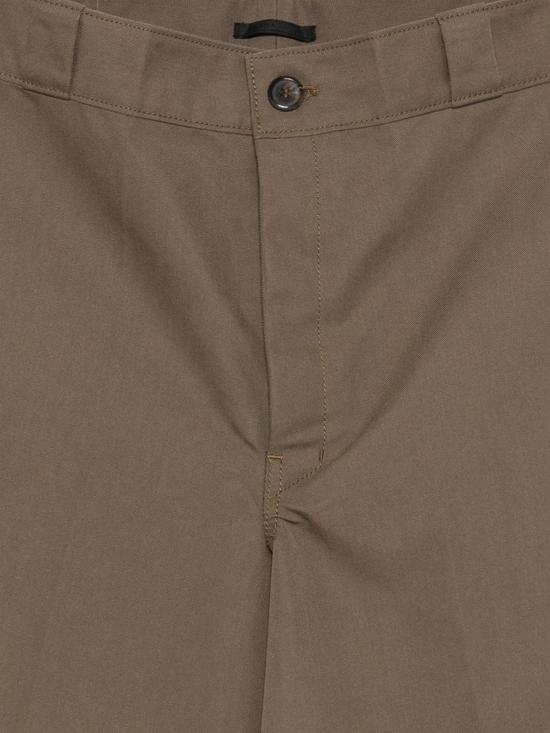 26FW 프라다 테크니컬 캔버스 팬츠 GEP2726287 F0ADE BROWN - PRADA
