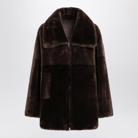 26FW 블랑샤 무스탕 2610030225 QU BROWN