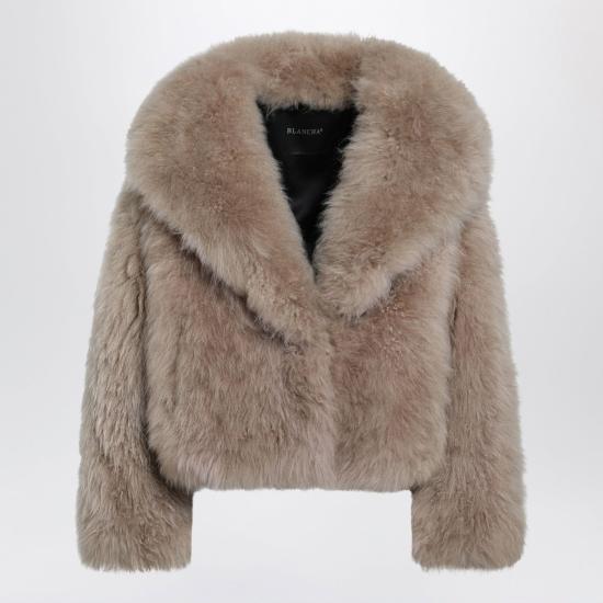 26FW 블랑샤 무스탕 261141007 CA BEIGE