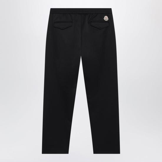 26FW 몽클레어 스트레이트 팬츠 2A0003389ALO 999 BLACK - MONCLER