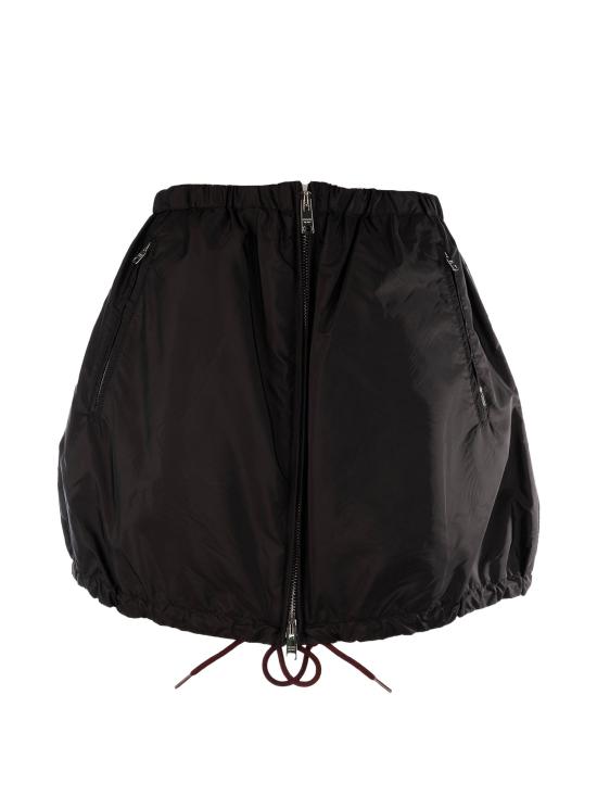 26FW 프라다 미디 스커트 21X053OOO1WQ9 F0002 BLACK - PRADA